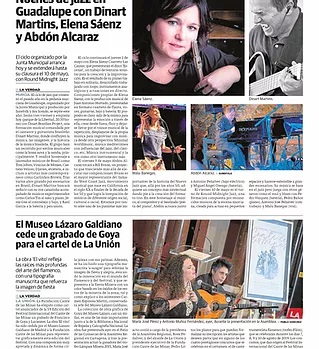 Noches de jazz en Guadalupe con Dinart Martins, Elena Sáenz y Abdón Alcaraz